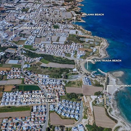By The Beach - Royal Sapphire Villa Protaras Esterno foto