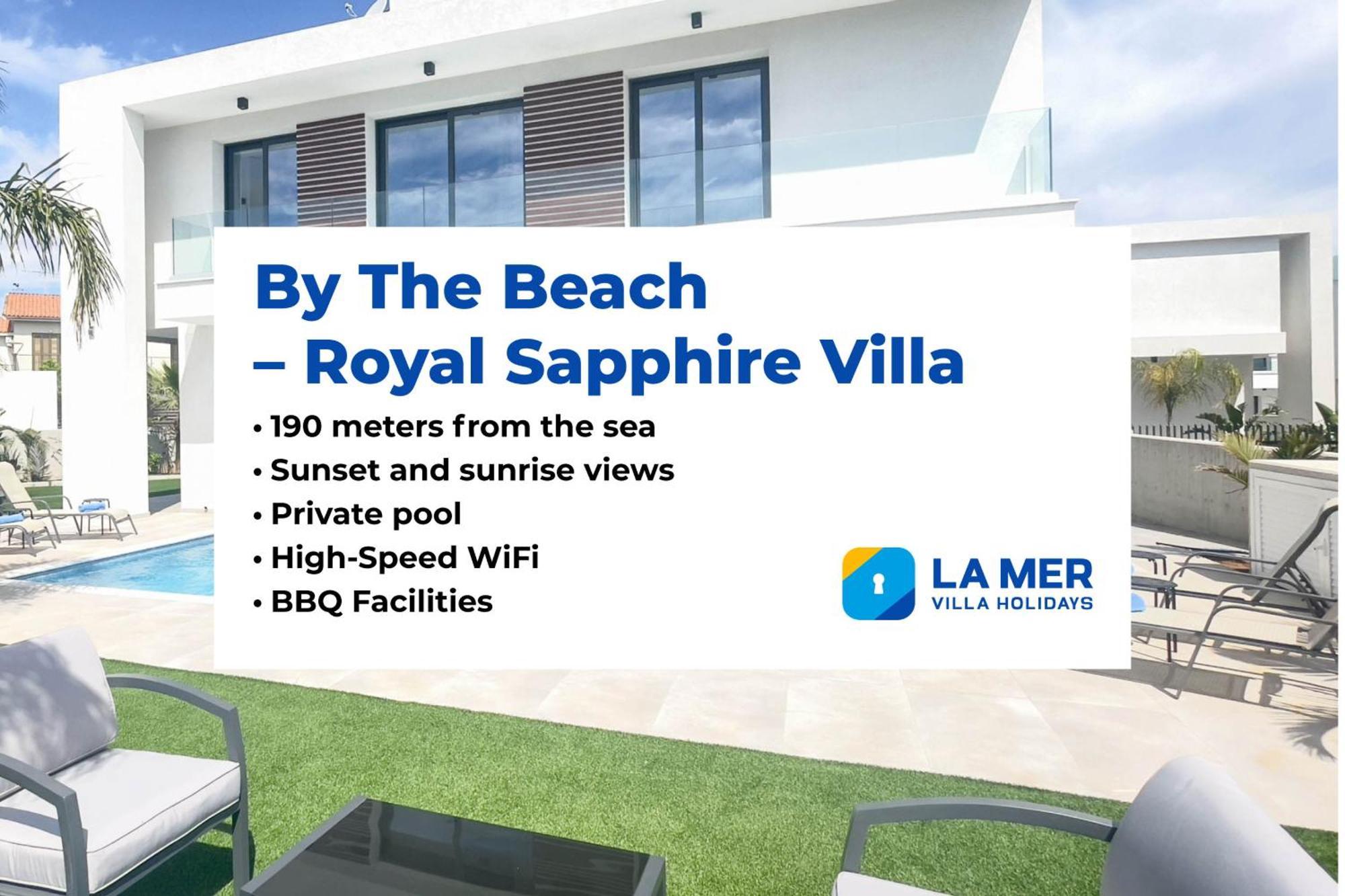 By The Beach - Royal Sapphire Villa Protaras Esterno foto